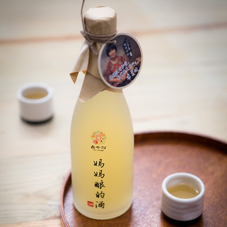 客家米酒 黄酒  传统酿造 糯米酒甘甜 500ml/瓶厂家直供 一件代发