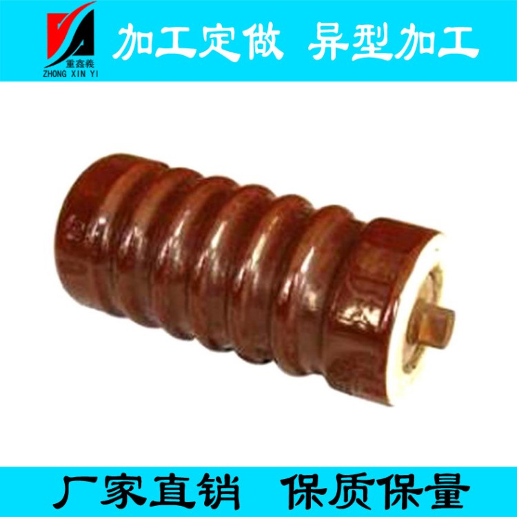 陶瓷托辊厂家供应耐磨耐腐蚀输送机陶瓷托辊 槽型平行输送机托辊
