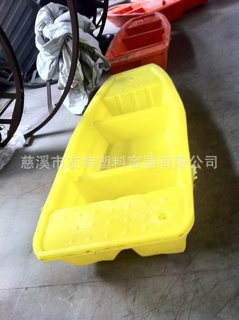 厂家直销PE材质保洁船/长4米打捞垃圾船/PE材质滚塑水产喂养船