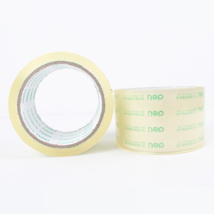 得力30322胶带 透明胶带 物流包装打包胶带 封箱胶带 宽60mm*50y