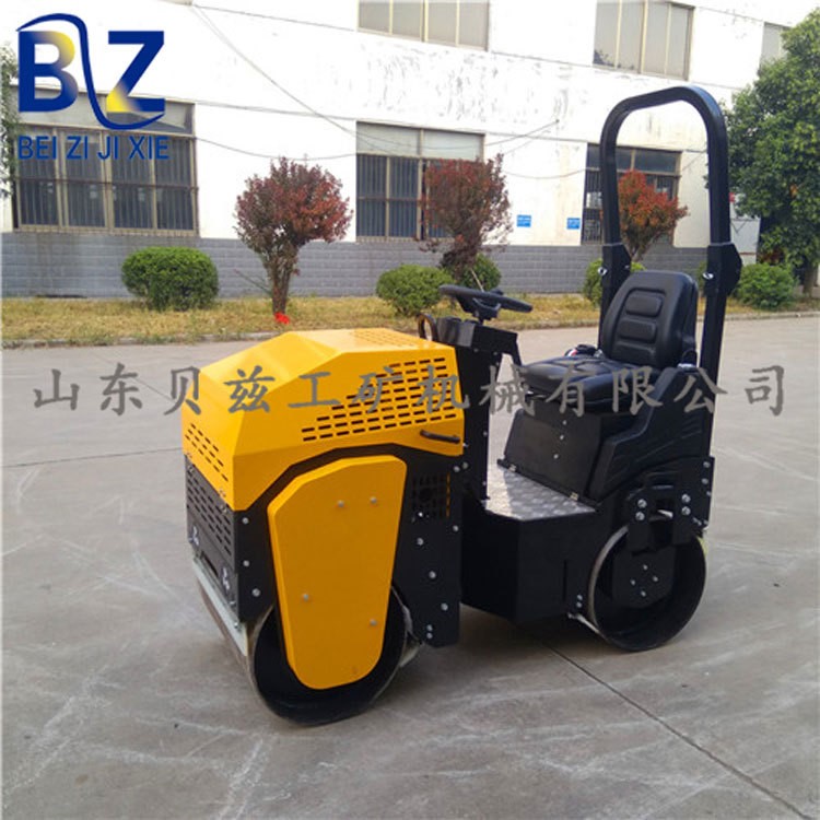 轮宽70的一吨驾驶压路机价格 大量生产1吨驾驶压路机 座驾压实机