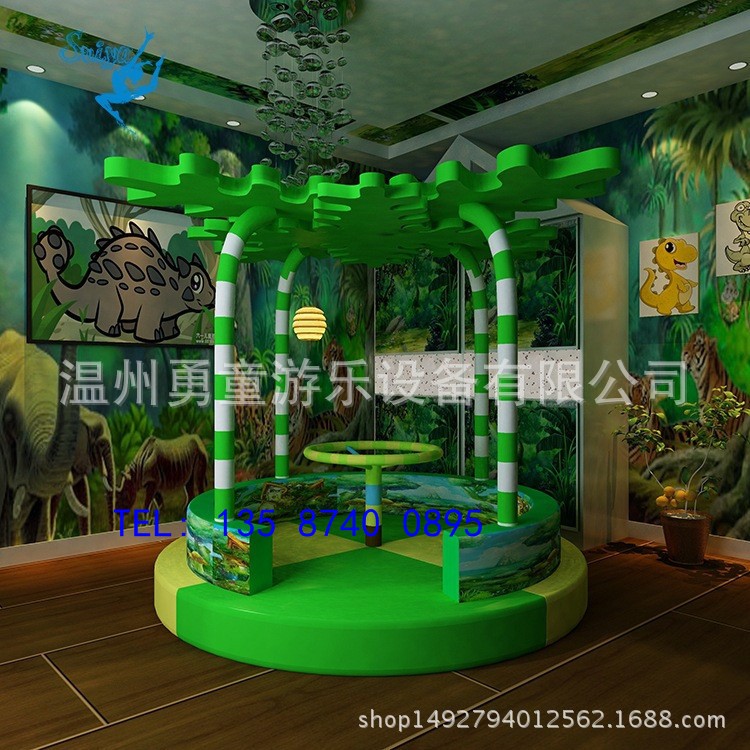 电动椰子树儿童室内体能乐园 益智游乐园 儿童拓展训练游乐设备