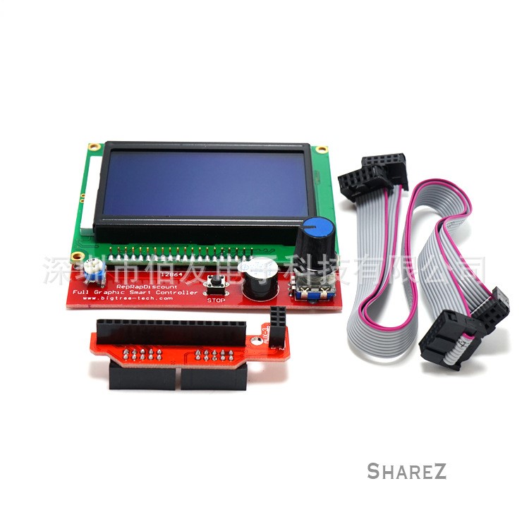 3D打印机smart controller RAMPS1.4 LCD 12864 液晶控制屏