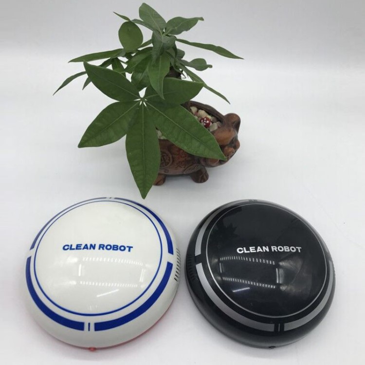 新款CLEAN ROBOT黑白电池全智能扫地机械人机器人吸尘机吸尘器