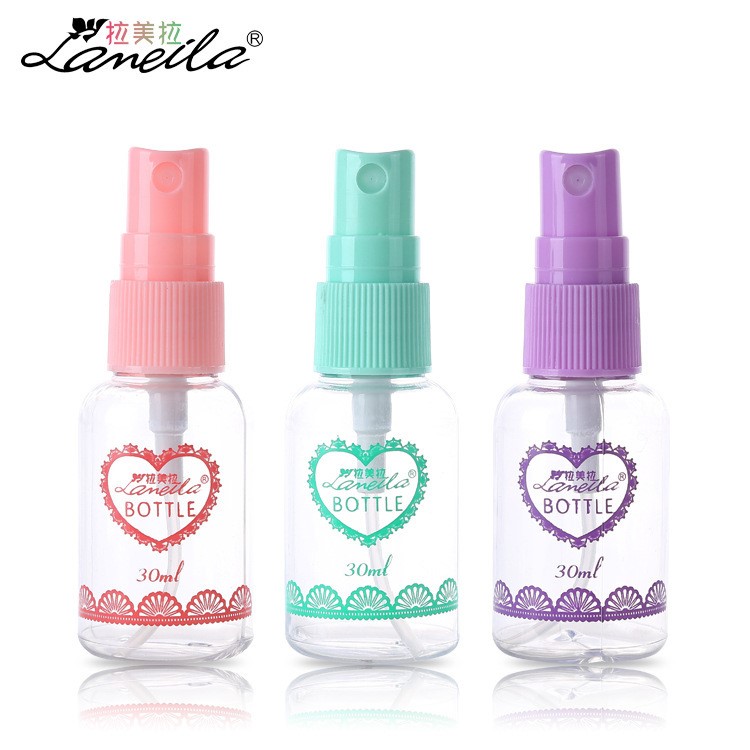 拉美拉化妆品喷雾瓶 塑料瓶旅行分装瓶真空瓶喷壶批发30ml LM503