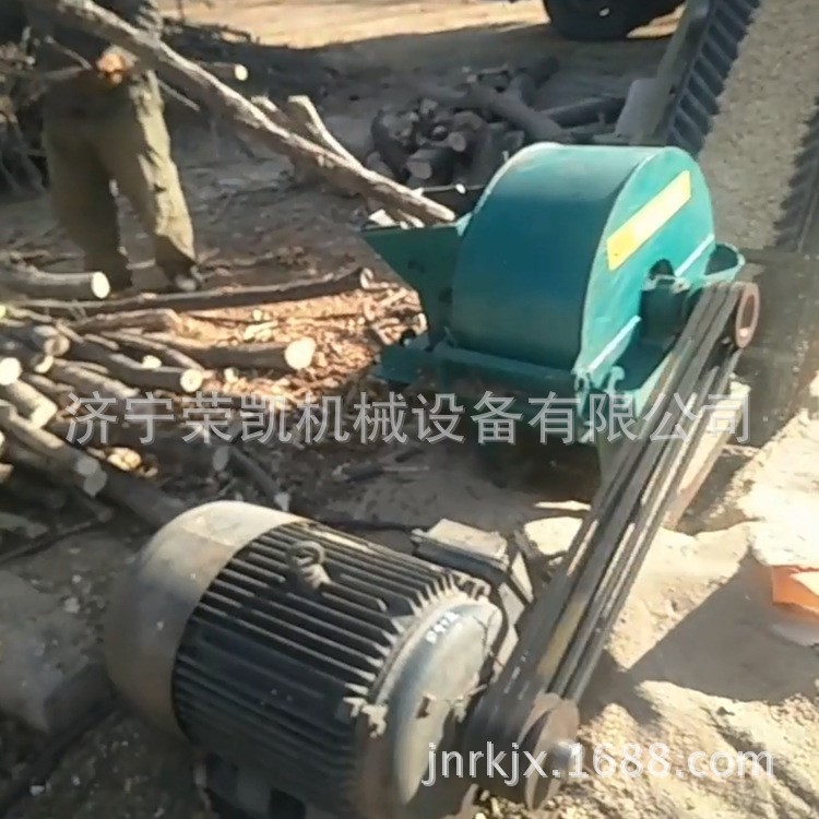 小型废旧木头锯末粉碎机 干湿树木竹子粉碎机 600型木材粉碎机价