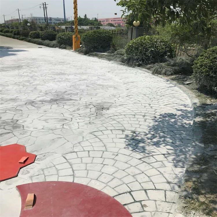 广西混凝土压花地坪 压花地面压模模具工厂价格