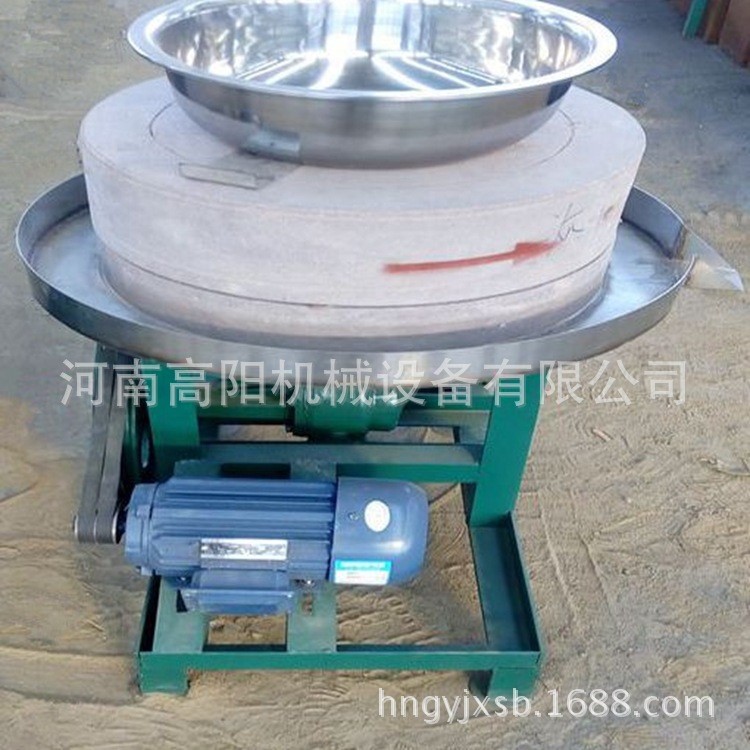 小型商用芝麻酱机 电动石磨芝麻酱机 家用电动石磨香油机
