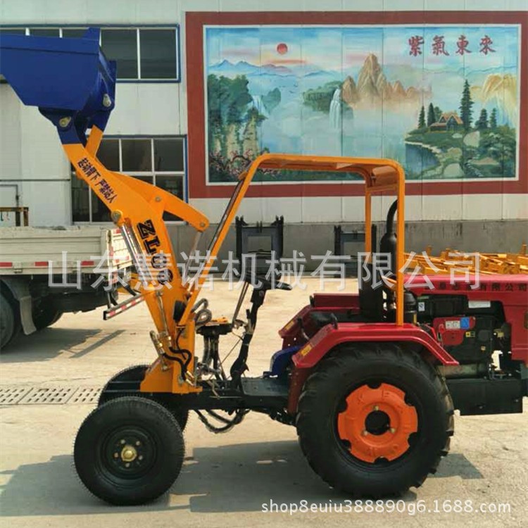慧诺小型装载挖掘机大马力挖掘装载机可定做抓草机型号