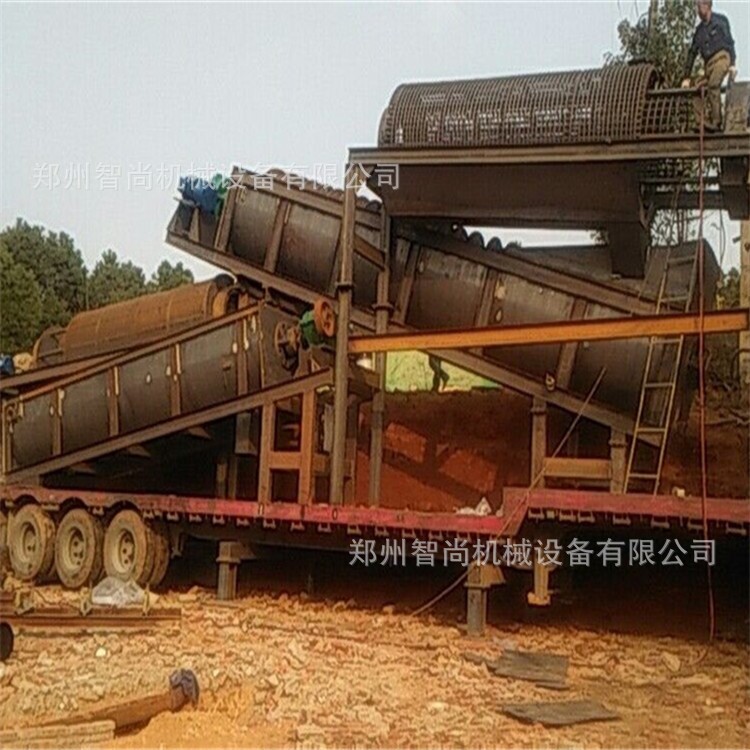 洗石机 槽式螺旋洗砂机 矿物螺旋分级机 震动洗矿设备