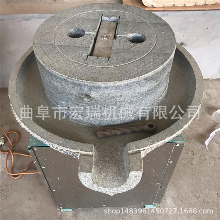 石磨磨浆机 电动石磨磨粉磨浆机价格