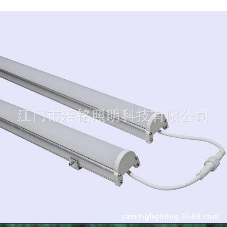 LED轮廓灯8W数码管线条灯铝槽护栏管单色七彩24V220V护栏管厂家