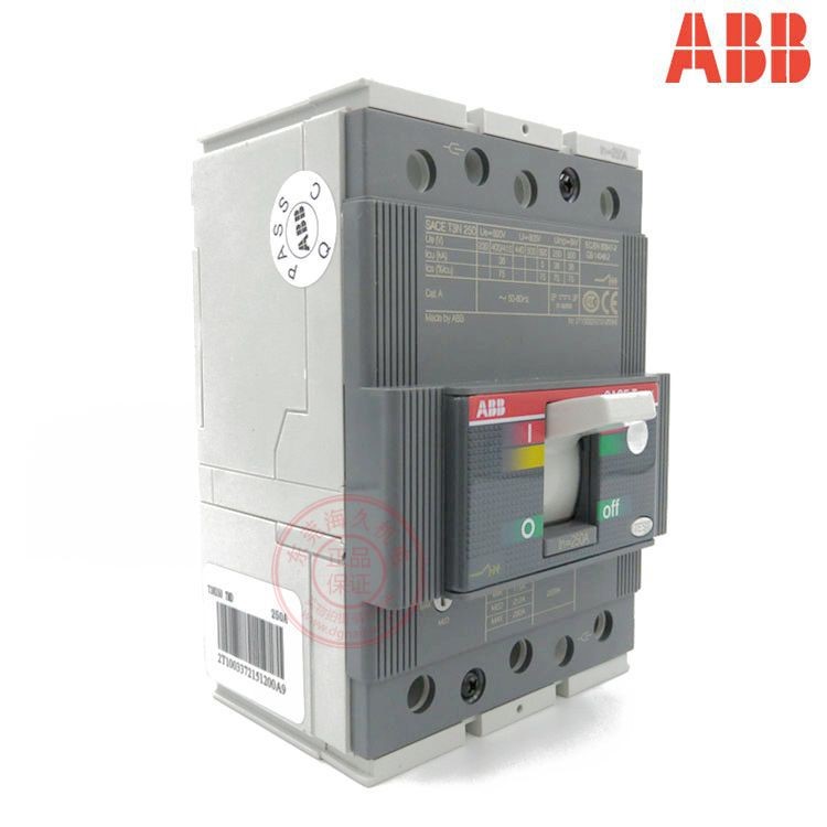 ABB塑壳式断路器开关SACE TMAX T3N250 TMD200A 250A都有货