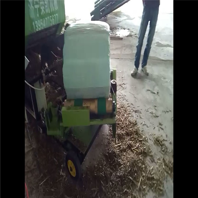 牧草秸秆苜蓿杆茎打捆机  小型打捆包膜机 稻草打捆机厂家