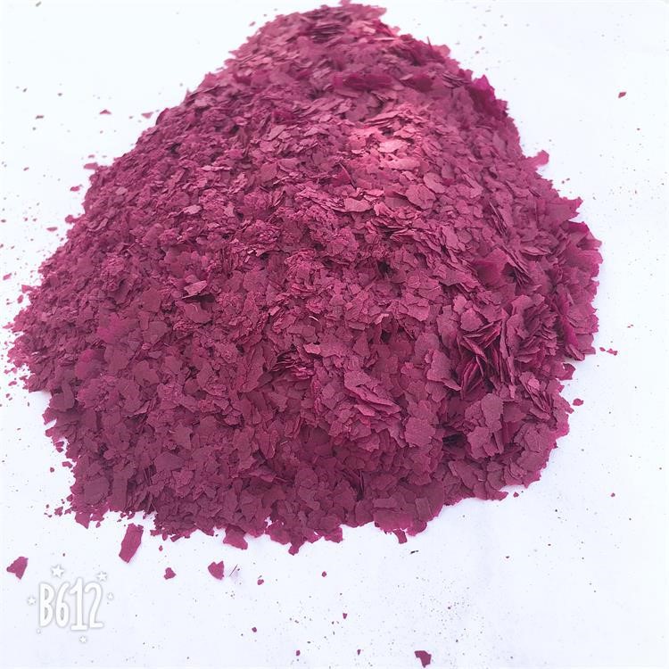 膨化紫薯片 冻干紫薯雪花片饼干专用紫薯地瓜片 脱水雪花紫薯片