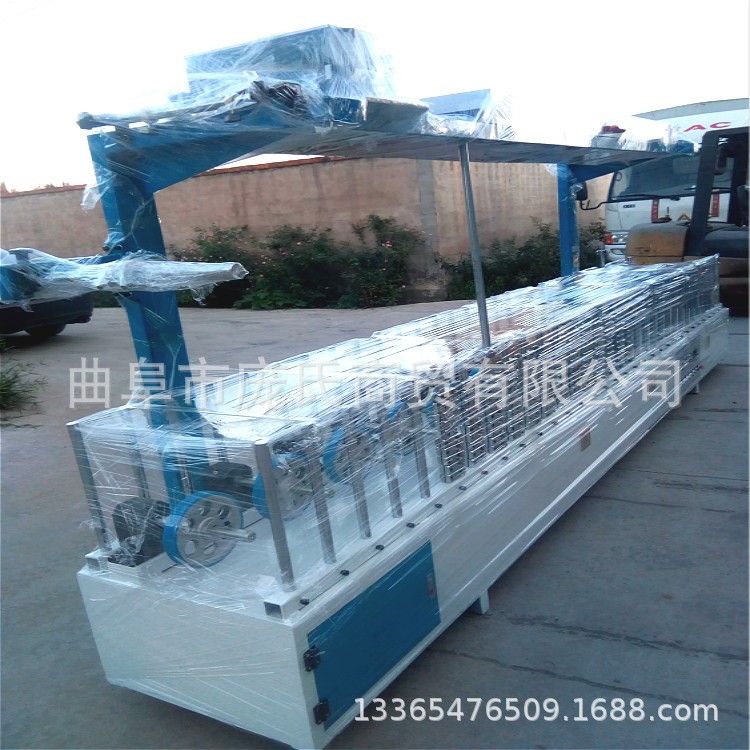加工包覆机自动化木皮铝型材热胶冷胶线条300型 600型包覆机厂家