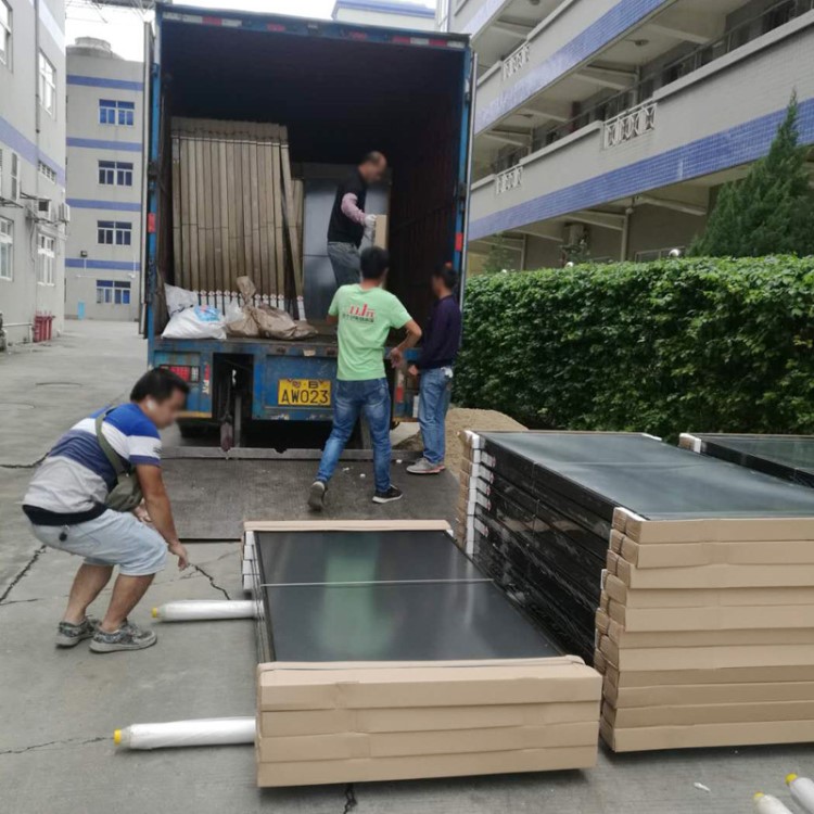 批发平板集热器太阳能热水器系统商用热水工程节能空气源热泵机组