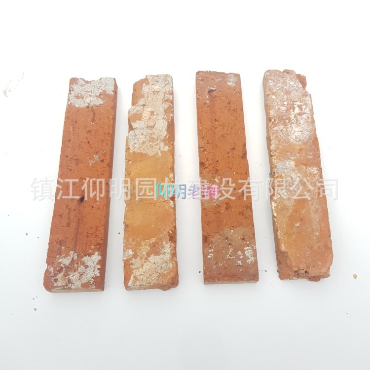 仰明老砖老红砖 外墙砖切割砖红砖切片旧砖 红砖片红砖皮101