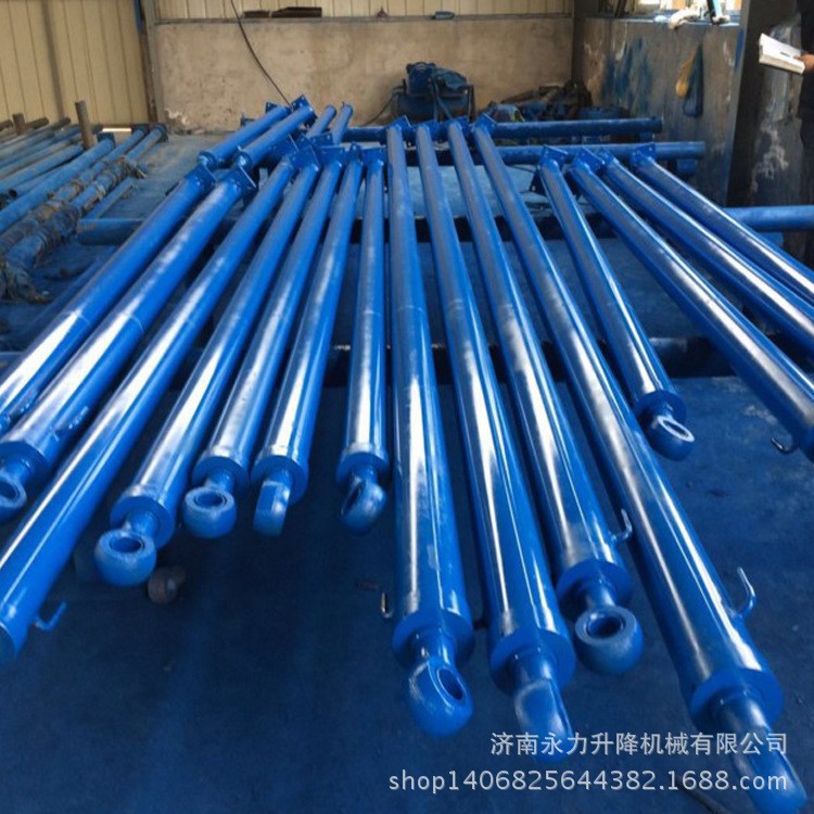 供应升降平台液压缸 液压站24v 小型液压油缸 伸缩式油压油缸定金