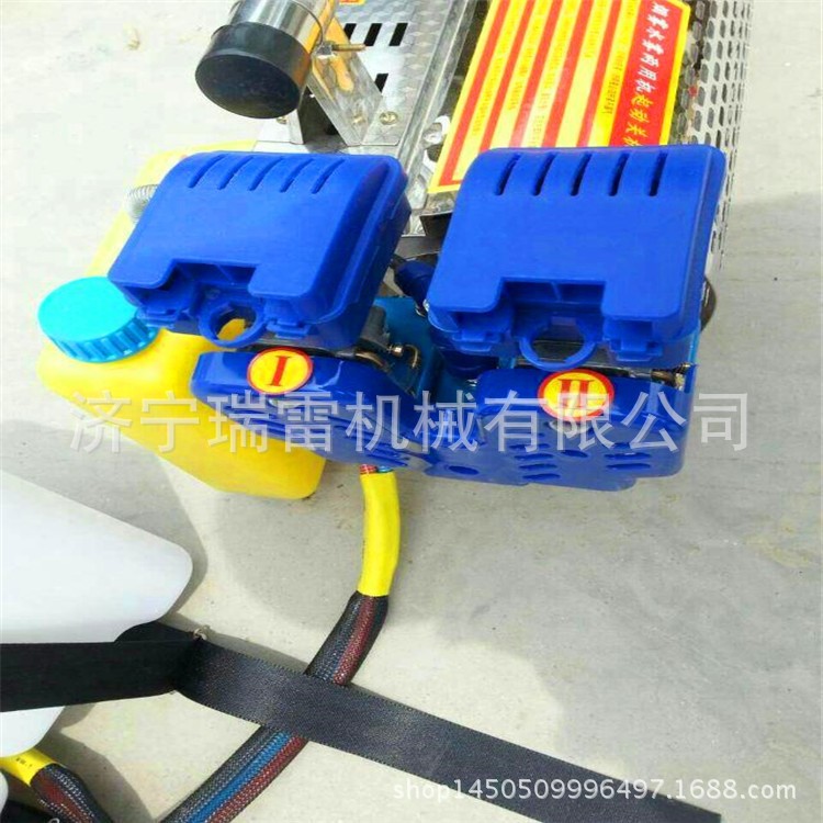 水雾机 双雾机 双喷嘴薄雾机 农用手提打药弥雾机