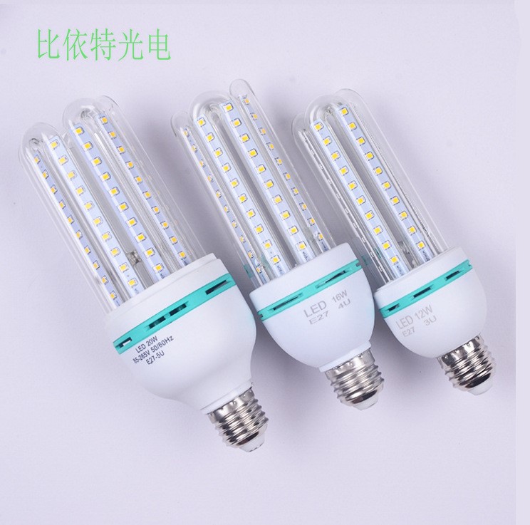 LED贴片节能灯 led2U/3U/4U型玉米灯泡led节能灯LED灯泡3U节能灯