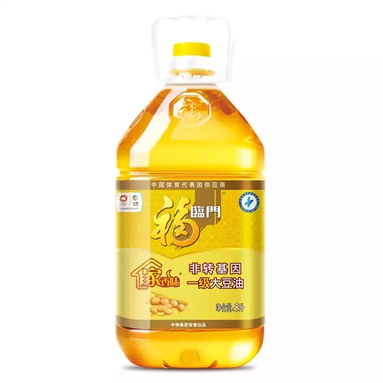 福临门 食用油 非转基因家香味一级大豆油5L