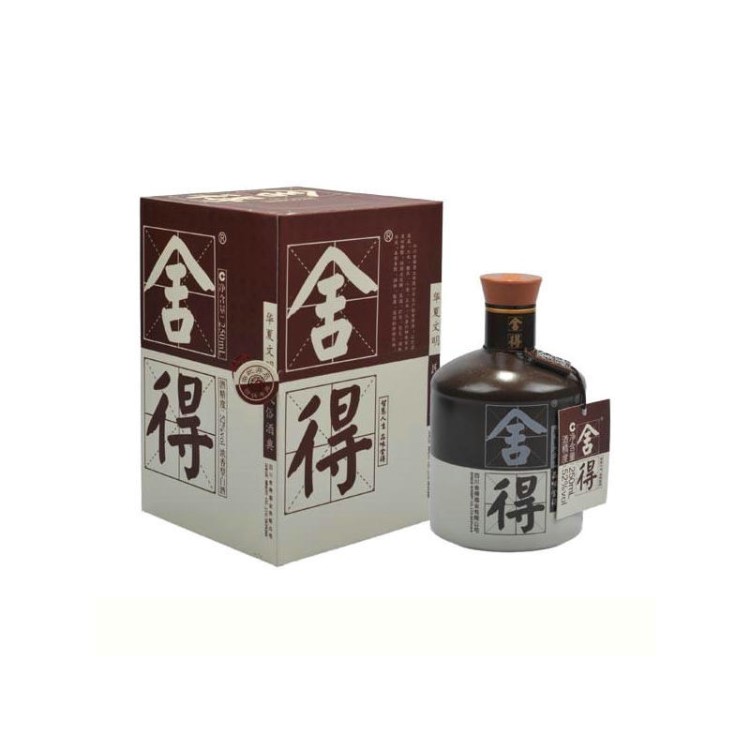 舍得白酒 品味智慧52度500ml 浓香型高度白酒