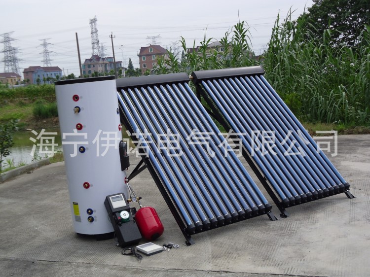 工厂直销300L/400L/500L分体承压式太阳能热水器可供热水可供地暖