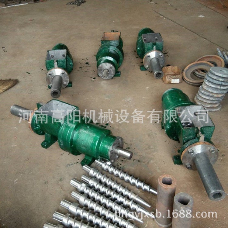 现货供应50型木炭机机头 推进器 制棒机配件质量好价格适中