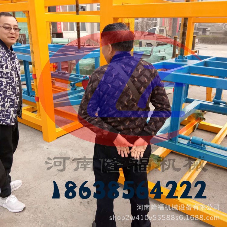 热卖环保免蒸压加气砌块设备水泥发泡砖生产线泡沫混凝土砌块机