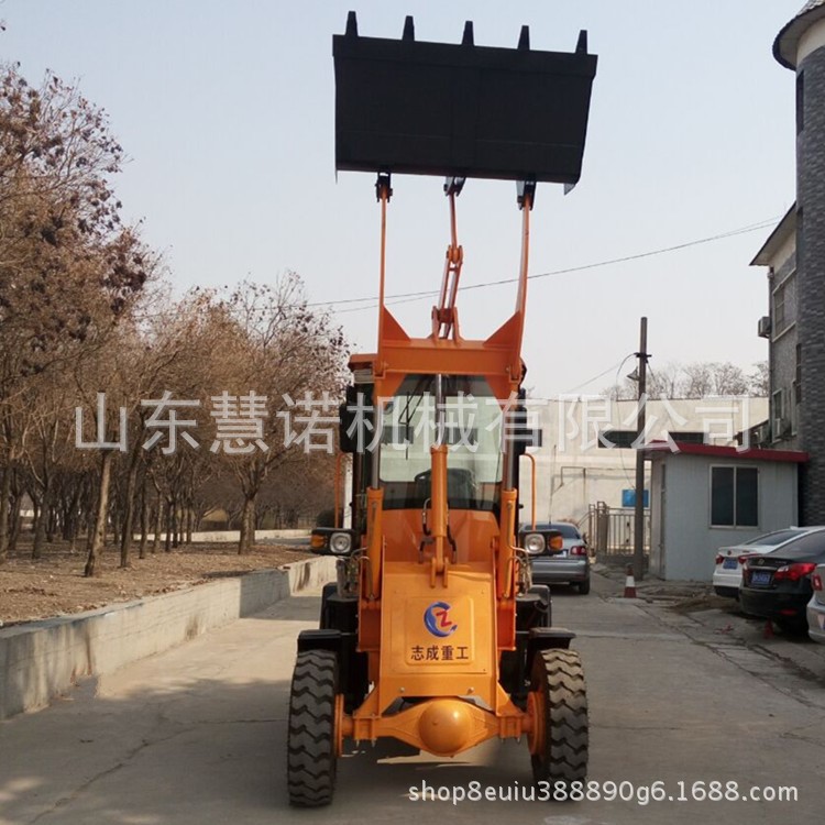 生产加工轮式装载机小型养殖场铲粪车石子全液压装卸车