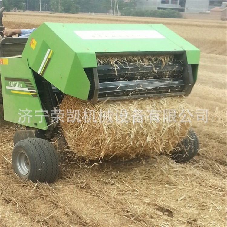 河南麦秸捡拾打捆机 全自动小麦秸秆收割打捆机 玉米秸秆粉碎打捆