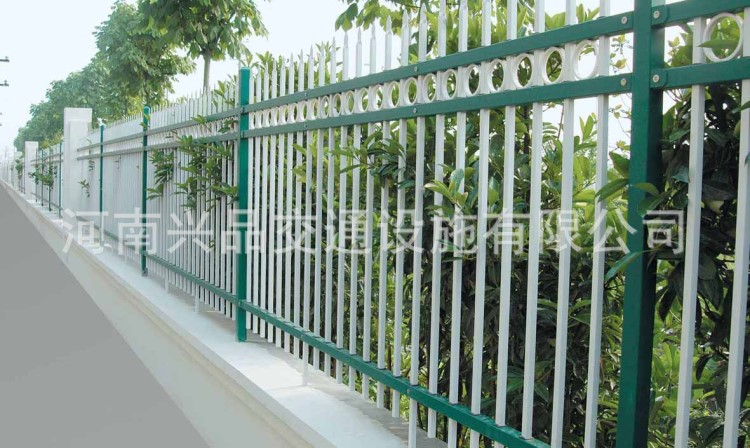 湖南常德厂家直销小区学校锌钢围墙栏 铁艺防盗围墙护栏