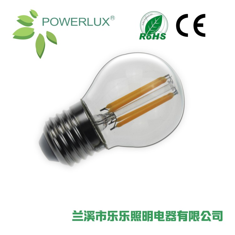 G45小球泡LED灯丝灯节能光源 LED filament bulb