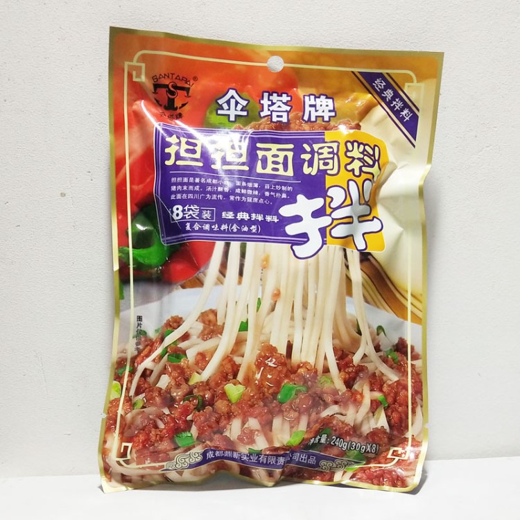 伞塔牌  面调料担担面240g   30袋/箱