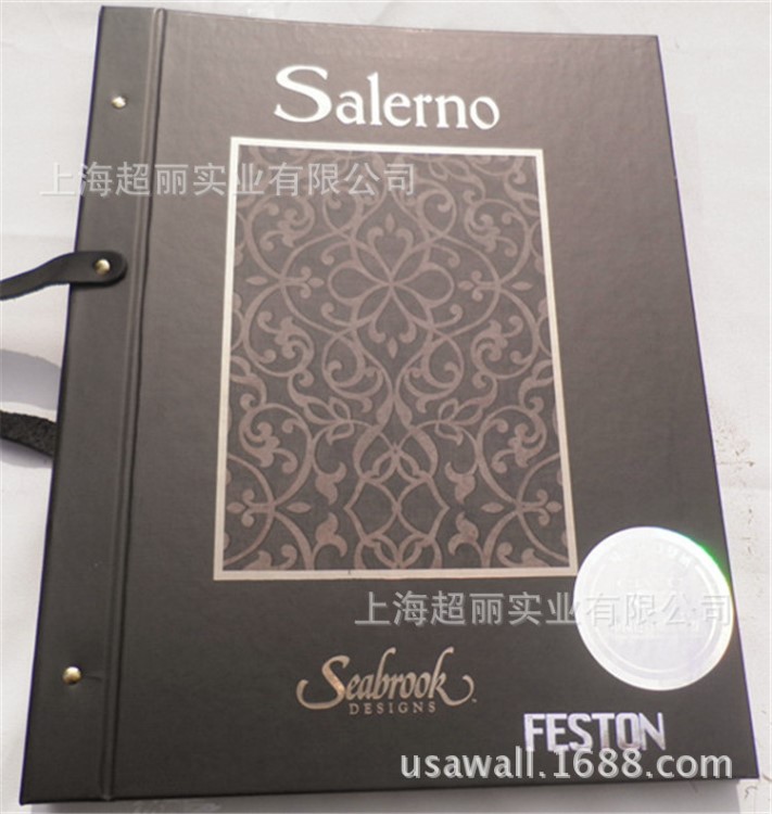 格莱美墙纸 范斯顿壁纸 seabrook 萨莱诺 salerno OK70200