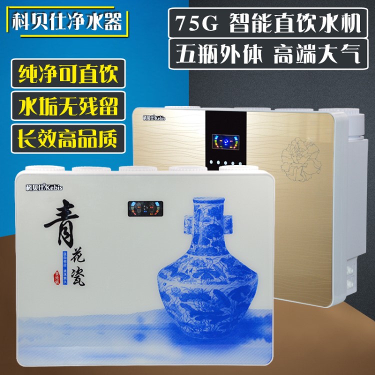 农村自吸RO反渗透家用净水机75G世韩膜净直饮净水器水机 