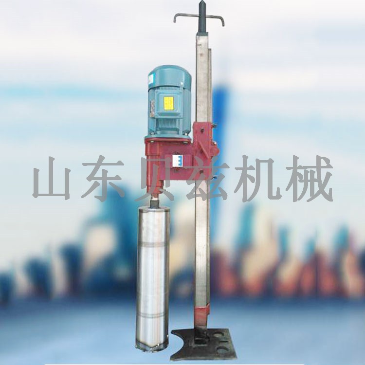 小型立柱式水磨钻机 路面混凝土取芯钻机 浅层非开挖水平定向钻机