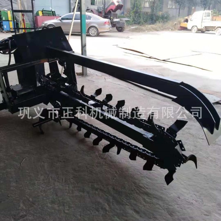 小型链条式开沟机 路边石圆盘开沟机  电线水管开槽机价格