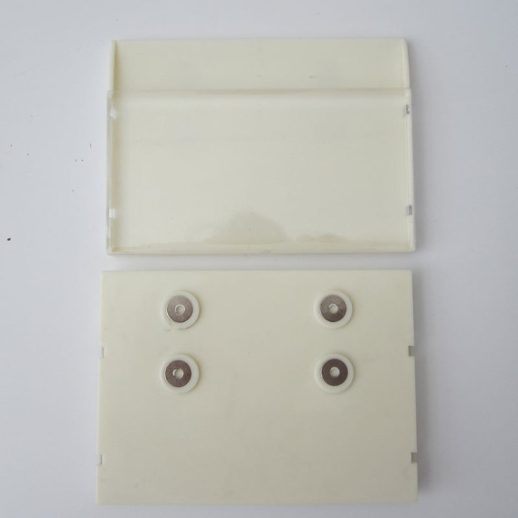 仓库库存卡片 强磁库存卡 磁性材料卡 11.6X8.4厚度0.8 白色标牌