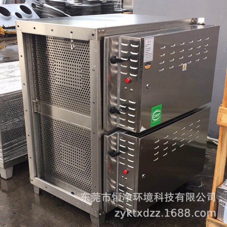 福建福州烧烤车小吃车用油烟净化器厂家高压静电去除油烟味道
