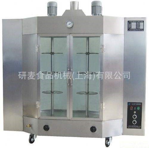 供应24型双排旋转烤鸭炉 明炉烤鸭炉 奥尔良烤鸡炉 烤鱼炉