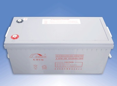 彩虹蓄电池 6-GFM-200 12V200AH UPS电源EPS直流屏蓄电池质保三年