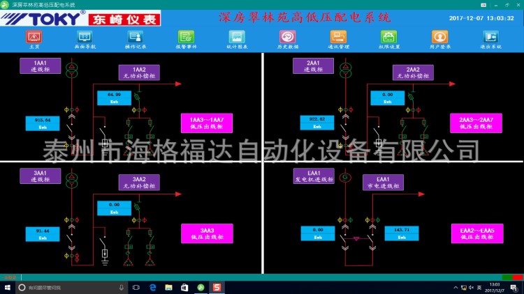 电力监控系统 能耗管理软件 电力能效管理监控系统 包邮