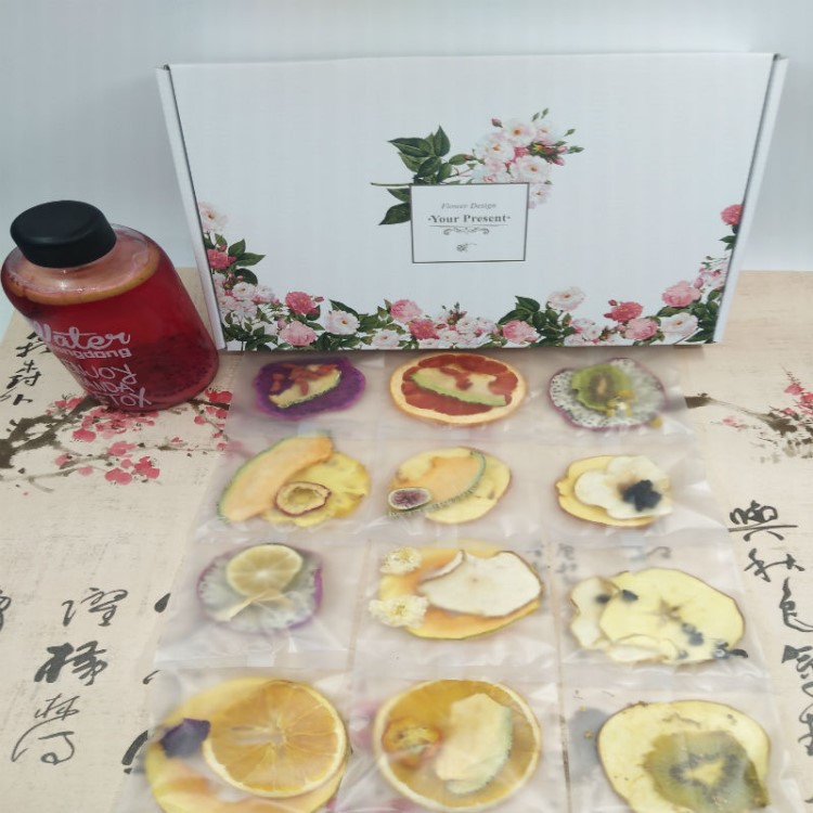 水果干片组合礼品盒精装搭配营养美容花果茶贴牌加工水果花茶