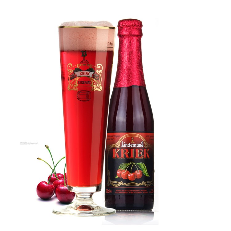 比利时 原装 果味 林德曼樱桃啤酒 Lindemans Kriek 250ml