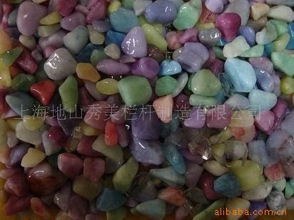 供应鹅卵石 彩砂 滤料 颗粒
