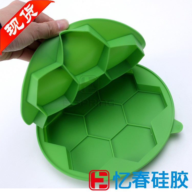 silicone hamburg press 7连六边形硅蛋糕模 圆形汉堡肉饼烤模