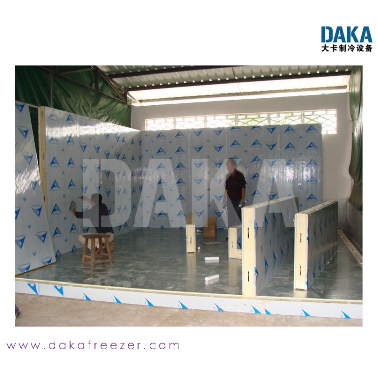 DAKA厂家直销 小型冷库 拼装冷库 批发市场冻品冷库 冷库工程安装