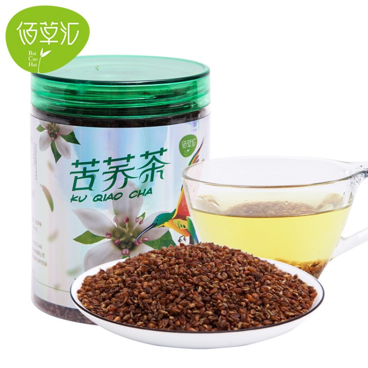 佰草汇苦荞茶 四川凉山荞麦茶黑苦荞茶厂家批发微供淘宝一件代发